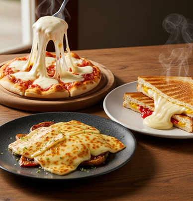 Mozzarella, Kaşar ve Tost Peyniri: Farkları ve En İyi Kullanım A