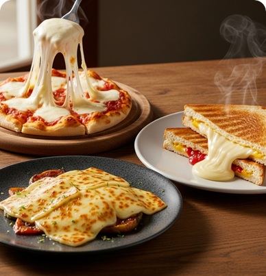 Mozzarella, Kaşar ve Tost Peyniri: Farkları ve En İyi Kullanım