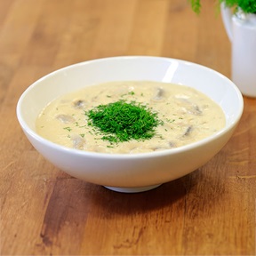 Kremalı Mantarlı Tavuklu Çorba