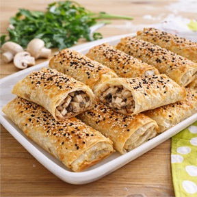 Kremalı Mantarlı Börek (Restoran Usulü)