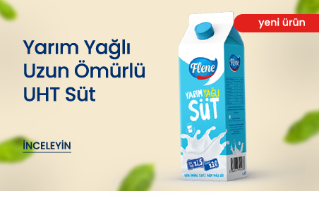 Flene Yarım Yağlı Süt